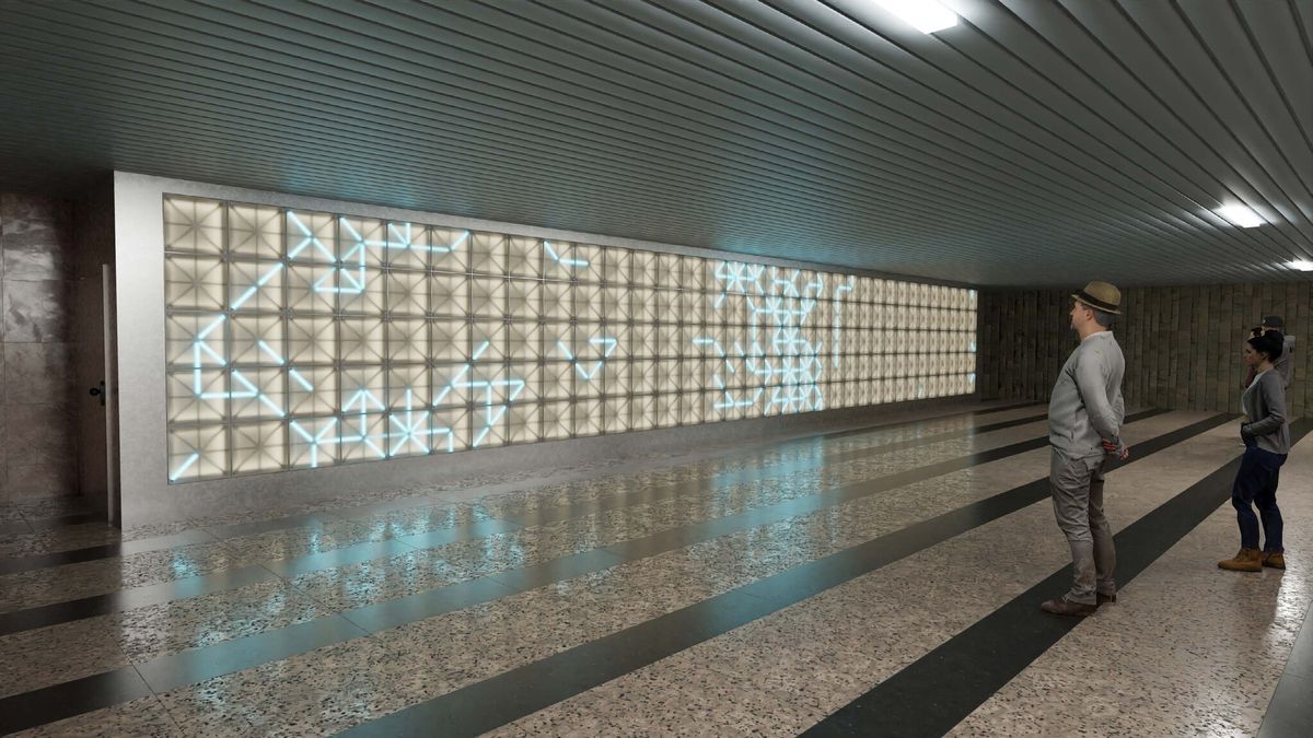 Praha koupí umělecká díla do vestibulu metra a pod most